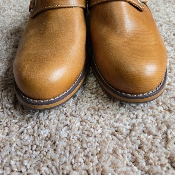 Red Wing Shoes Women's 7D Celina Mule Clog Brown Leather Casual Block Heels 4908 - Picture 5 of 6